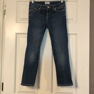 5-Pocket Aeropostale Bayla Skinny Capri Jeans in size 1/2